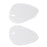 Crofta 1 Pair Footful Silicone Gel Inserts Cushion Foot Care Insoles For Flip flop Sandals