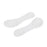 Crofta 1 Pair Footful Silicone Gel Arch Support Massage Insoles for High-Heel Shoes Sandals