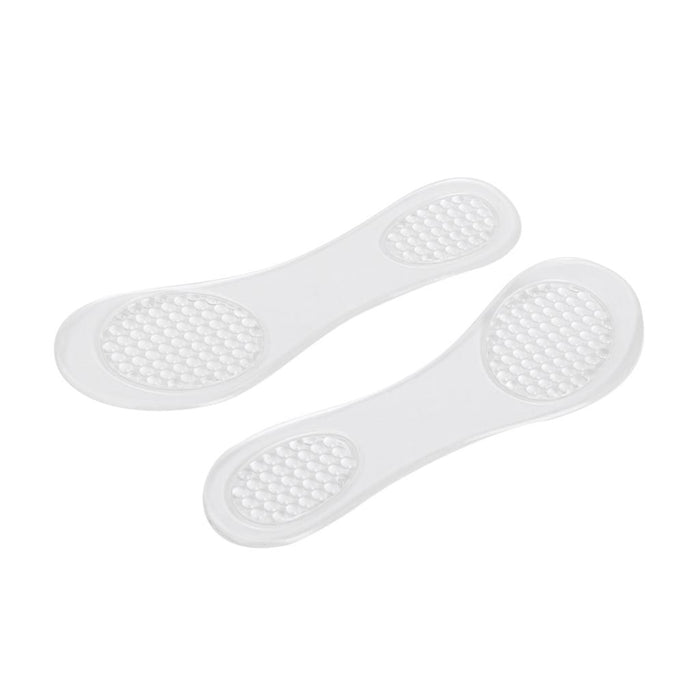 Crofta 1 Pair Footful Silicone Gel Arch Support Massage Insoles for High-Heel Shoes Sandals