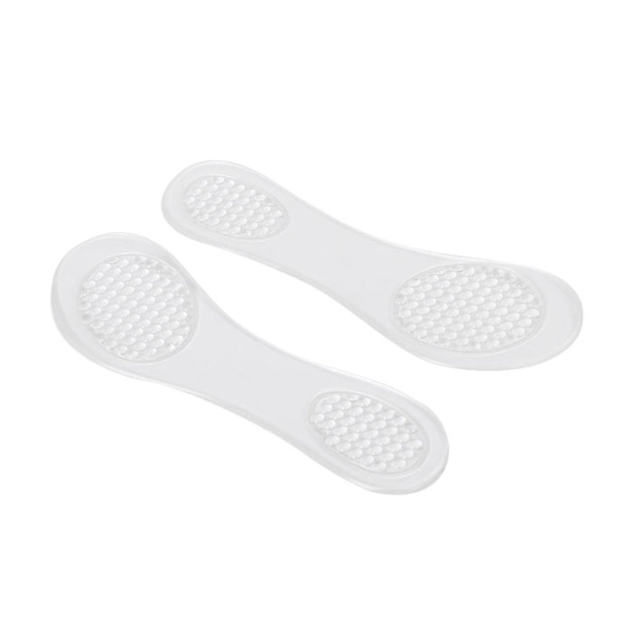 Crofta 1 Pair Footful Silicone Gel Arch Support Massage Insoles for High-Heel Shoes Sandals