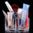 Crofta 8 Slots Lipstick Holder Display Stand Cosmetic Organizer Makeup Case Holder