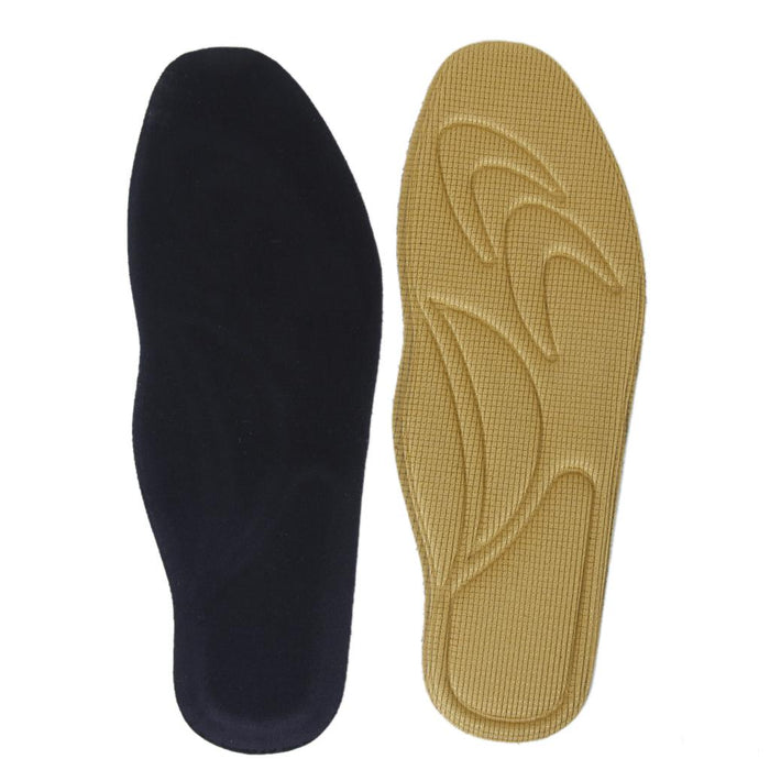 Crofta 1 Pair Sport Massaging Insoles Insert Cushion Pads for Orthotic Arch Support