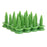 Crofta 100pcs Golf Tee Double-deck Green Tees 23mm