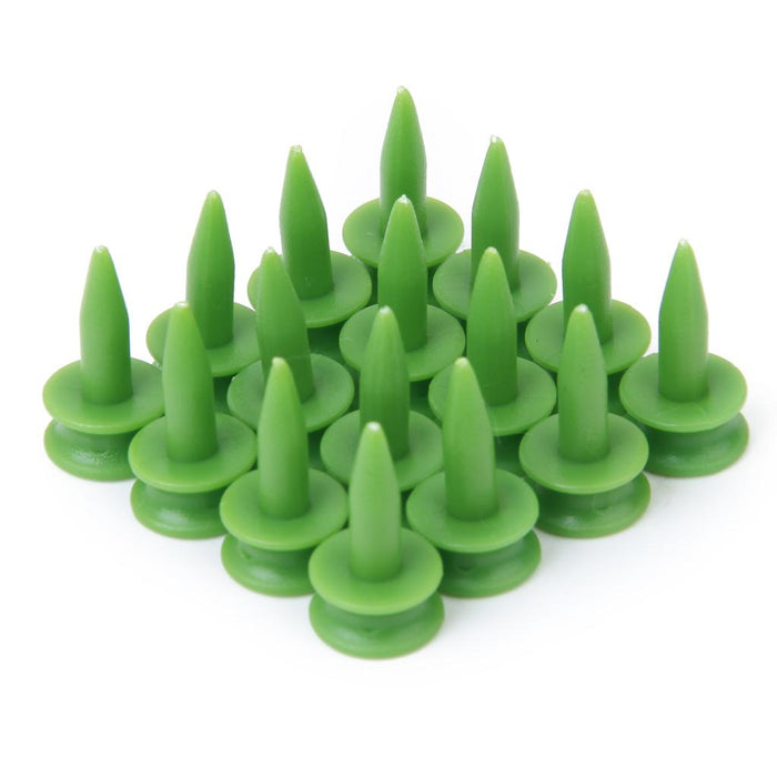 Crofta 100pcs Golf Tee Double-deck Green Tees 23mm