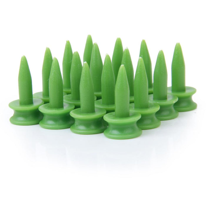 Crofta 100pcs Golf Tee Double-deck Green Tees 23mm