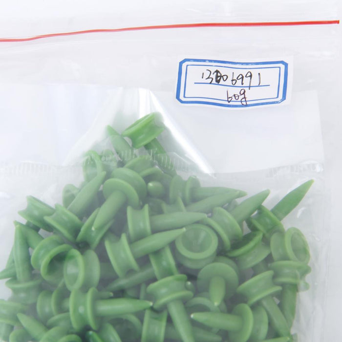 Crofta 100pcs Golf Tee Double-deck Green Tees 23mm