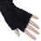 Crofta Black Long lace UV Protection Sun Bridal Golf Driving Gloves Arm Sleeves