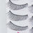 Crofta 10 Pairs Black Sparse False Eyelashes Eye Lashes Extension Make up