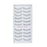 Crofta 10 Pairs Black Sparse False Eyelashes Eye Lashes Extension Make up