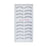 Crofta 10 Pairs Black Sparse False Eyelashes Eye Lashes Extension Make up