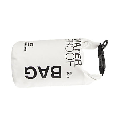 Crofta Waterproof Dry Bag Sack Pouch Kayaking Camping Rafting Floating 2L White