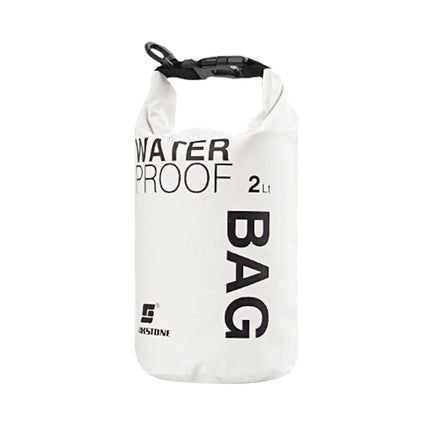 Crofta Waterproof Dry Bag Sack Pouch Kayaking Camping Rafting Floating 2L White