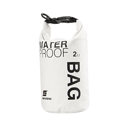 Crofta Waterproof Dry Bag Sack Pouch Kayaking Camping Rafting Floating 2L White