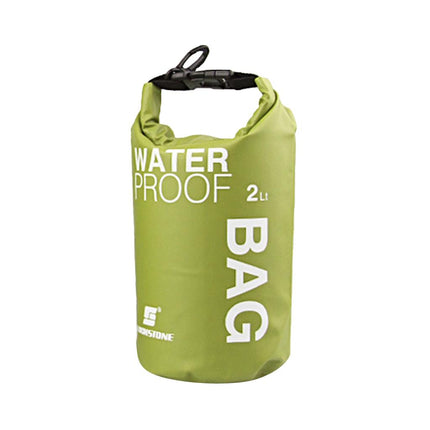 Crofta Waterproof Dry Bag Sack Pouch Kayaking Camping Rafting Floating 2L Green