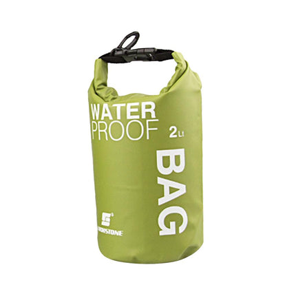 Crofta Waterproof Dry Bag Sack Pouch Kayaking Camping Rafting Floating 2L Green