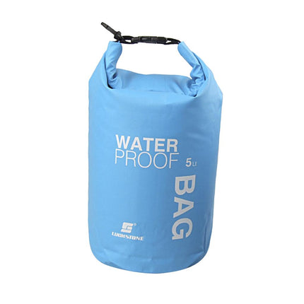 Crofta Waterproof Dry Bag Sack Pouch Kayaking Camping Rafting Floating 5L Blue