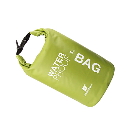 Crofta Waterproof Dry Bag Sack Pouch Kayaking Camping Rafting Floating 5L Green