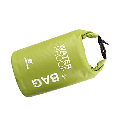 Crofta Waterproof Dry Bag Sack Pouch Kayaking Camping Rafting Floating 5L Green