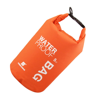 Crofta Waterproof Dry Bag Sack Pouch Kayaking Camping Rafting Floating 5L Orange