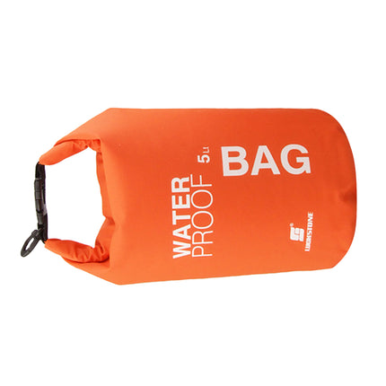 Crofta Waterproof Dry Bag Sack Pouch Kayaking Camping Rafting Floating 5L Orange