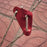 Crofta 10pcs Alloy Triangle Camping Tent Guy Line Bent Runners Fastener Red-M