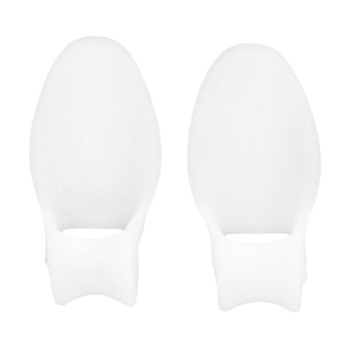 Crofta 1 Pair Footful Gel Bunion Corrector Toe Protector Straightener Toe Spreader Pain Relief