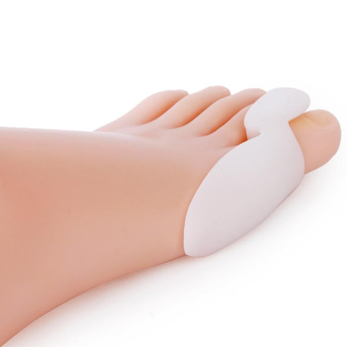 Crofta 1 Pair Footful Gel Bunion Corrector Toe Protector Straightener Toe Spreader Pain Relief