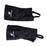 Crofta 1 Pair Black Waterproof Hiking Climbing Snow Legging Gaiters Leg Covers - Small Size