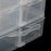 3 Layer 18 compartments Plastic Adjustable Box Storage Case Holder Organizer