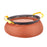 Crofta 12L Outdoor Travel Camp Festival Basin Sink Washing Bag Water Pot Orange