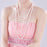 Crofta 1.5m 9mm Glass Imitation Pearl Beads Long Necklace Sweater Chain Wedding Xmas Victoria