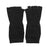 Crofta 1 Pair Unisex Five Fingers Open Toe Socks Breathable Warm Yoga Casual Black