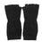 Crofta 1 Pair Unisex Five Fingers Open Toe Socks Breathable Warm Yoga Casual Black