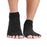 Crofta 1 Pair Unisex Five Fingers Open Toe Socks Breathable Warm Yoga Casual Black