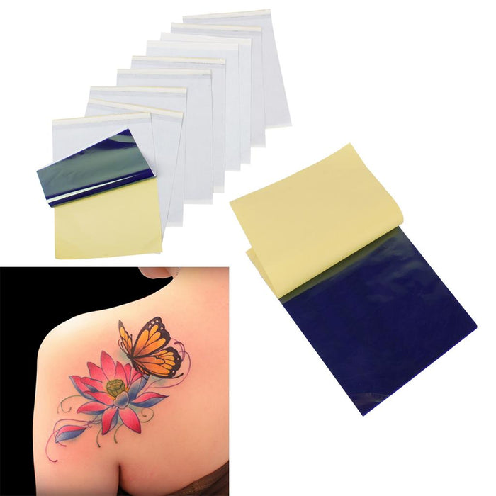 Crofta 10 Sheets Tattoo THERMAL CARBON Stencil Transfer Paper for Ink Kit