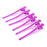 Crofta 12 IRON METAL Hairdressing Sectioning Alligator Hair Clips Clamp Barrette Grips