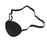 Crofta Pirate Eye Patch Mask Eyeshade Plain Fancy Costume for Adult Lazy Eye S