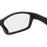 Unisex Sports Style Black Frame Clear Lens Glasses Eyeglasses Spectacles