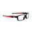 Unisex Sports Style Black Frame Clear Lens Glasses Eyeglasses Spectacles