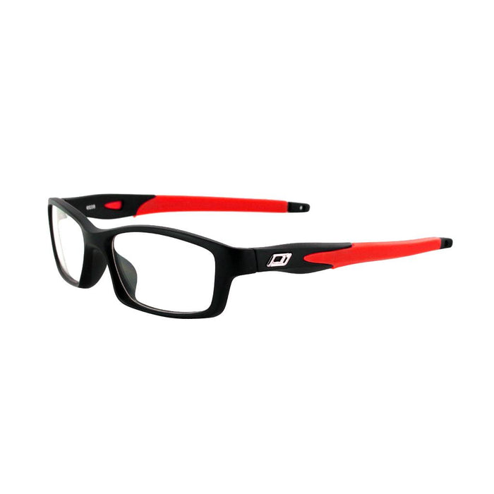 Unisex Sports Style Black Frame Clear Lens Glasses Eyeglasses Spectacles