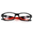 Unisex Sports Style Black Frame Clear Lens Glasses Eyeglasses Spectacles