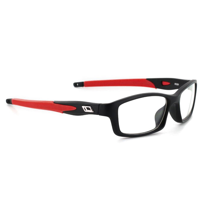 Unisex Sports Style Black Frame Clear Lens Glasses Eyeglasses Spectacles