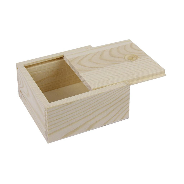 Crofta Nature Wooden Box Storage for Jewellery Essence Oil Bottles Handmade Soap