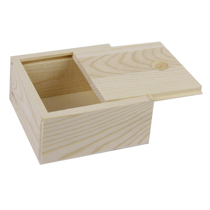 Crofta Wooden Jewelry Bracelet Soap Case Storage Box Holder Organiser Craft Supplies