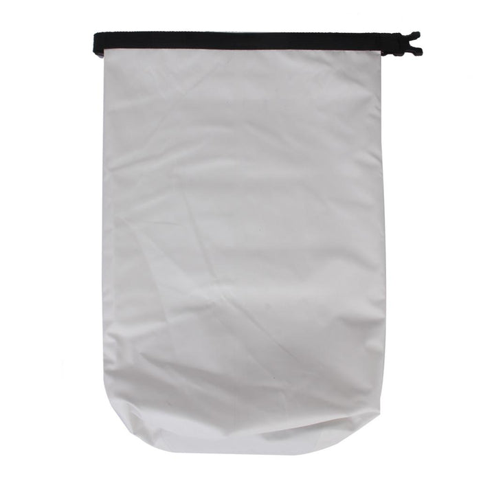 Crofta 10L Waterproof Dry Bag Pouch Camping Boating Kayaking Rafting Canoeing White