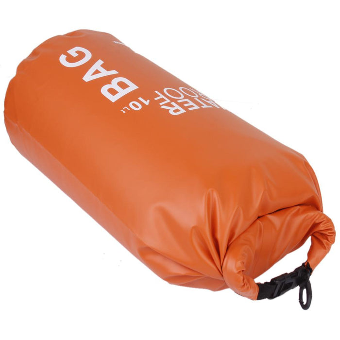 Crofta 10L Waterproof Dry Bag Pouch Camp Boating Kayaking Rafting Canoeing Orange