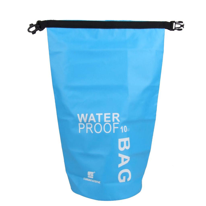 Crofta 10L Waterproof Dry Bag Pouch Camping Boating Kayaking Rafting Canoeing Blue