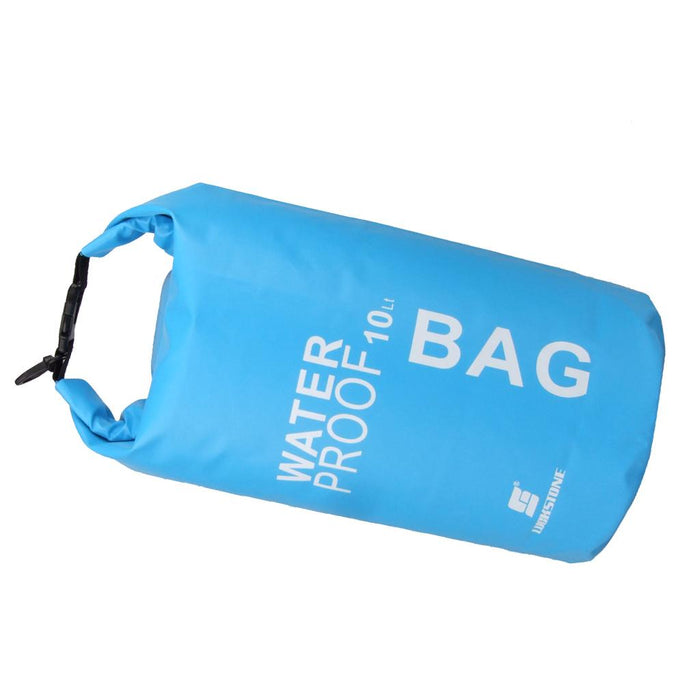 Crofta 10L Waterproof Dry Bag Pouch Camping Boating Kayaking Rafting Canoeing Blue