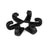 Crofta 10 Pieces Kayak Tie Down Deck Pad Eye Loops & 6 Pieces Canoe Boats Bungee J Lashing Hooks