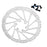 Crofta Stainless Steel 6 Blots 160mm MTB Bike Disc Disk Brake Rotor for Avid G3